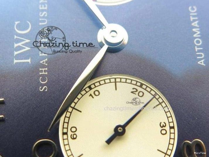 MIROTIME 0710 Portuguese Real PR IW500112 ZF 1:1 Laureus Edition On Black Leather Strap A Flexible 7369